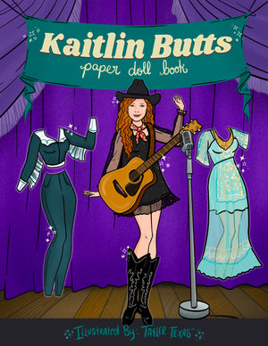 Kaitlin Butts Paper Doll Book