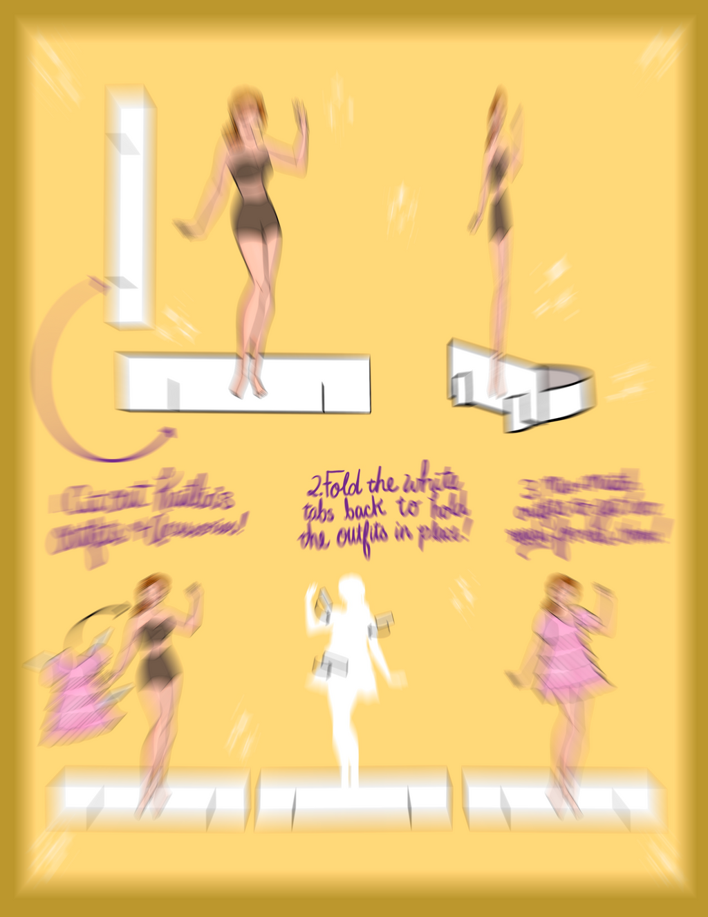 Kaitlin Butts Paper Doll Book