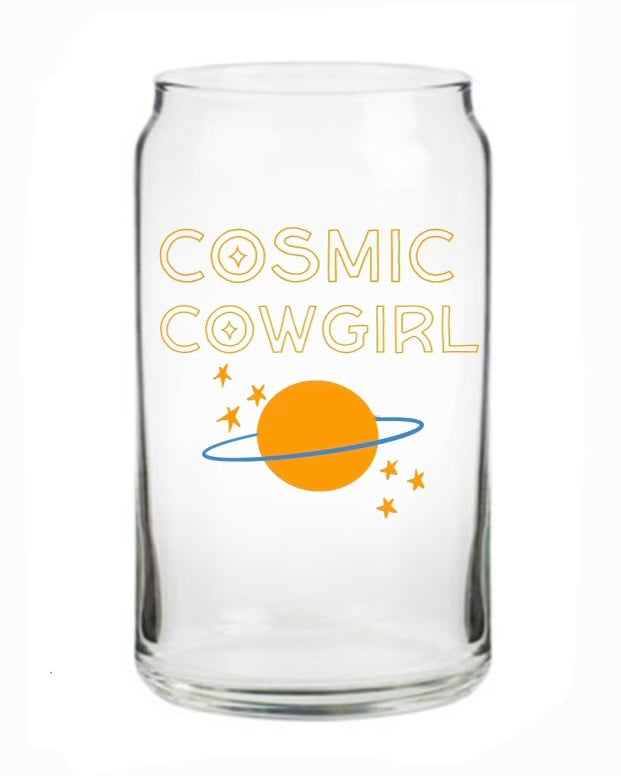 Cosmic Cowgirl Glass