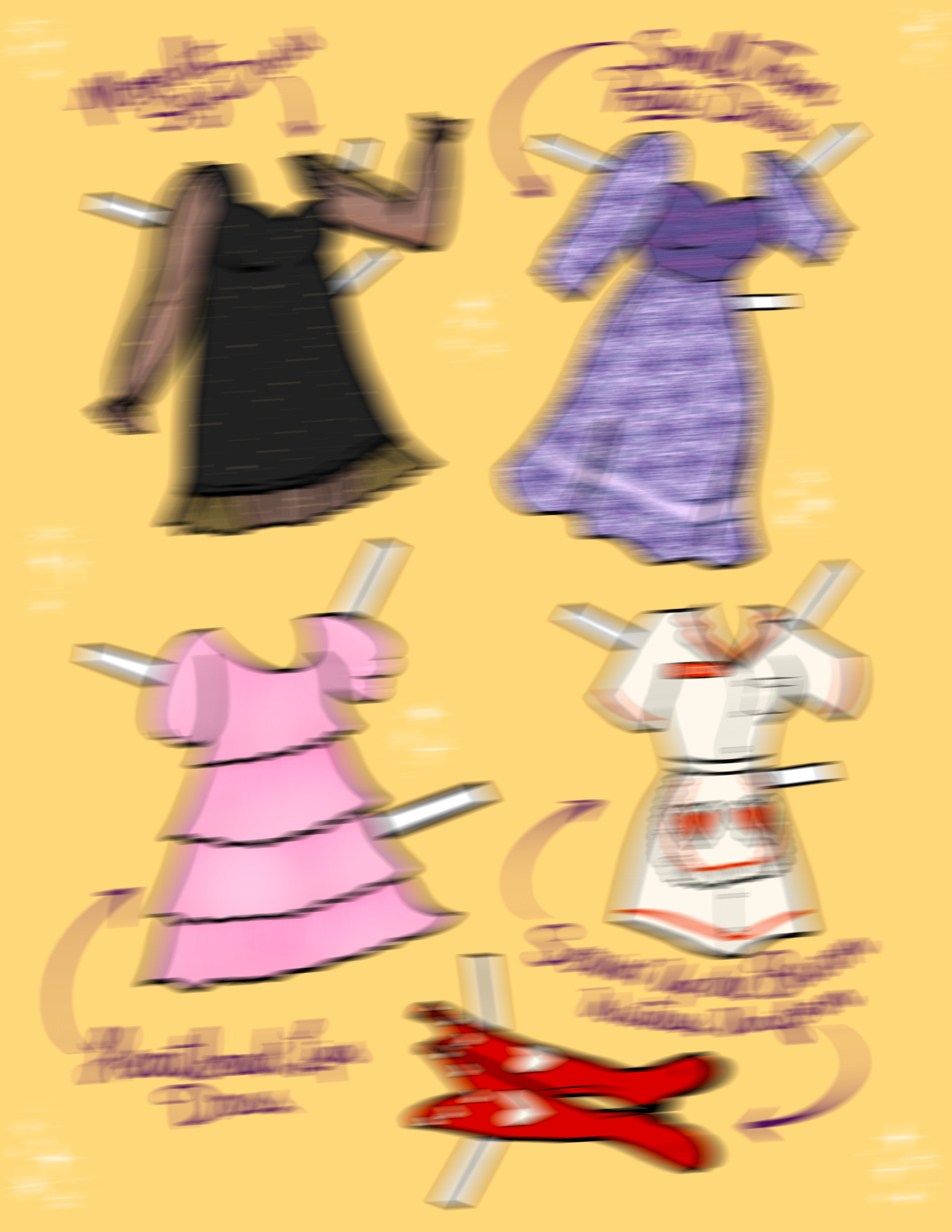 Kaitlin Butts Paper Doll Book