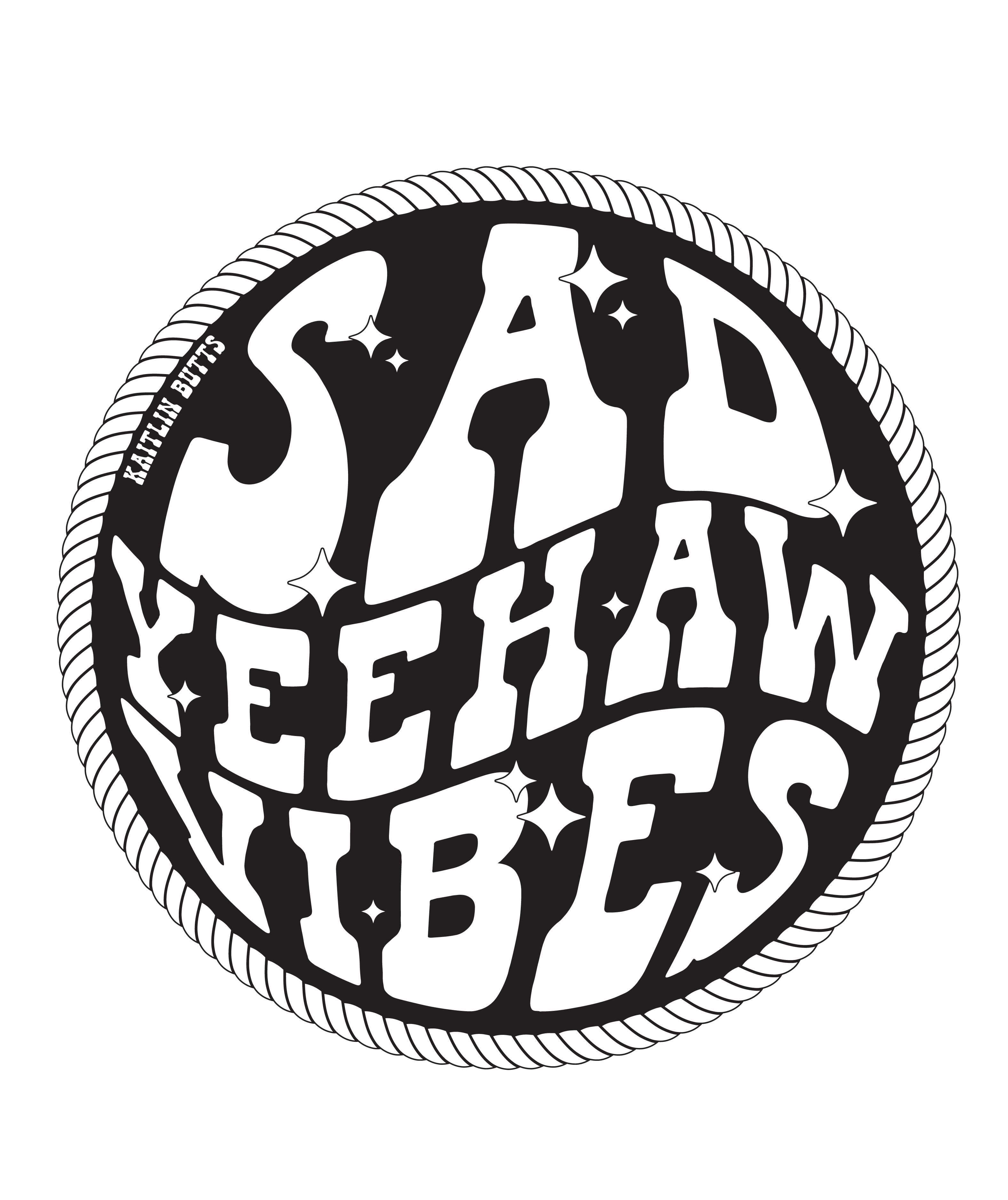 Sad Yeehaw Vibes Sticker
