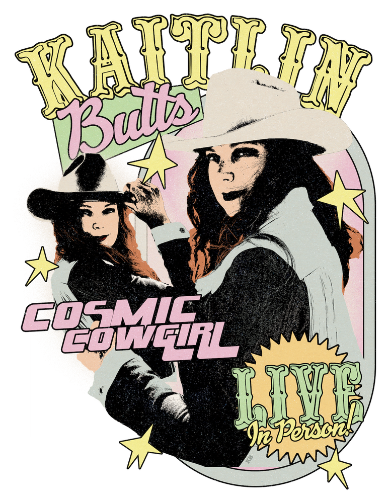 Cosmic Cowgirl Live Tee