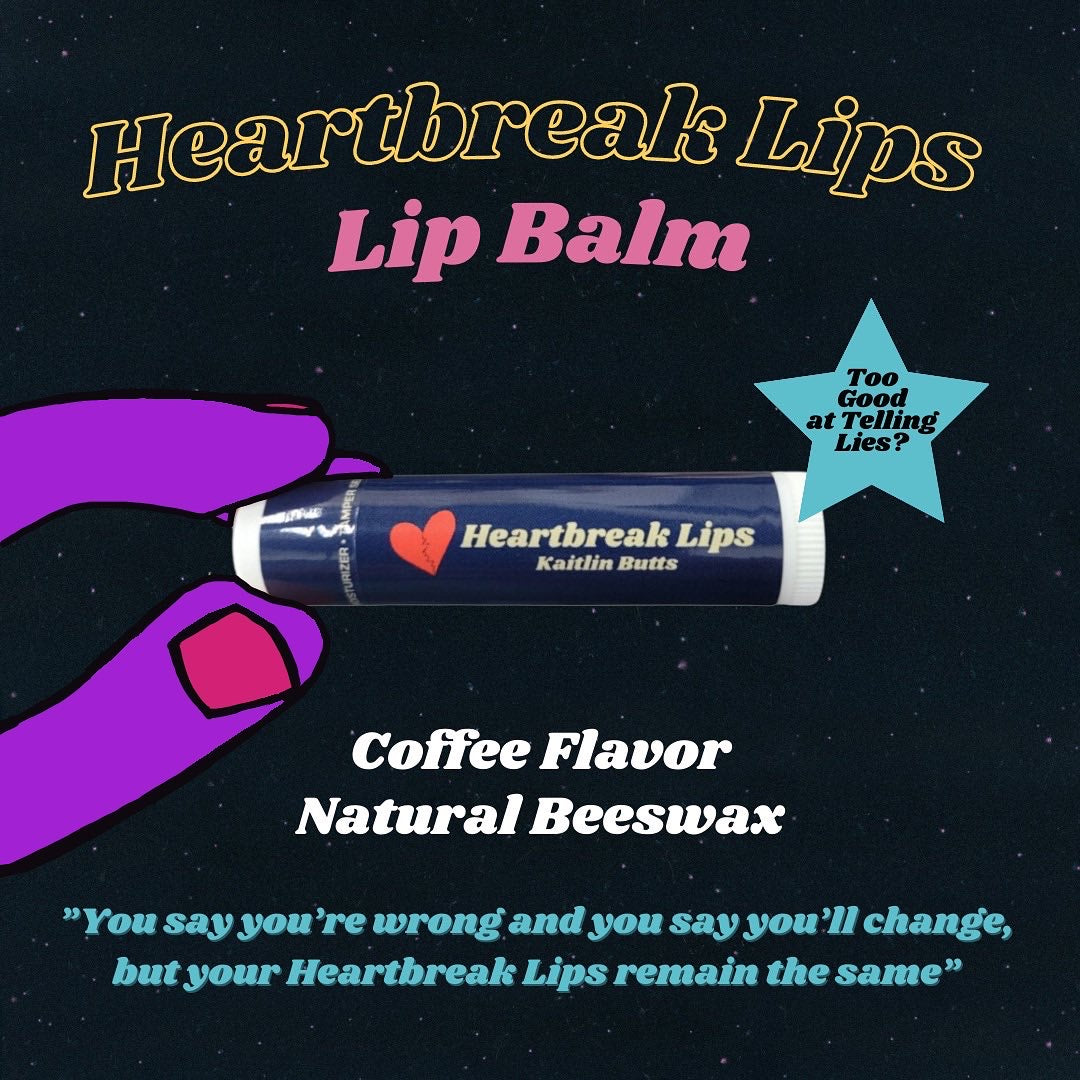 Heartbreak Lips Coffee Flavor Lip Balm